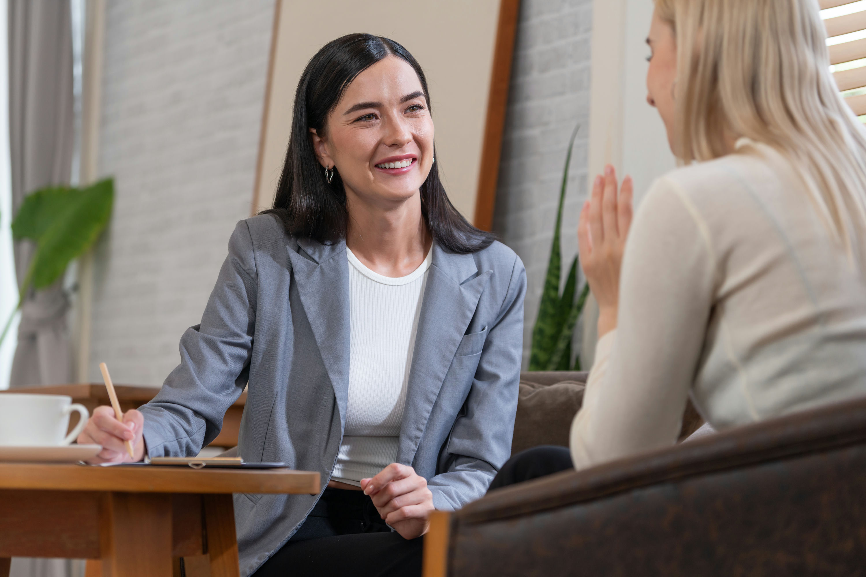 woman participating in DBT therapy for addiction treatment in New Jersey